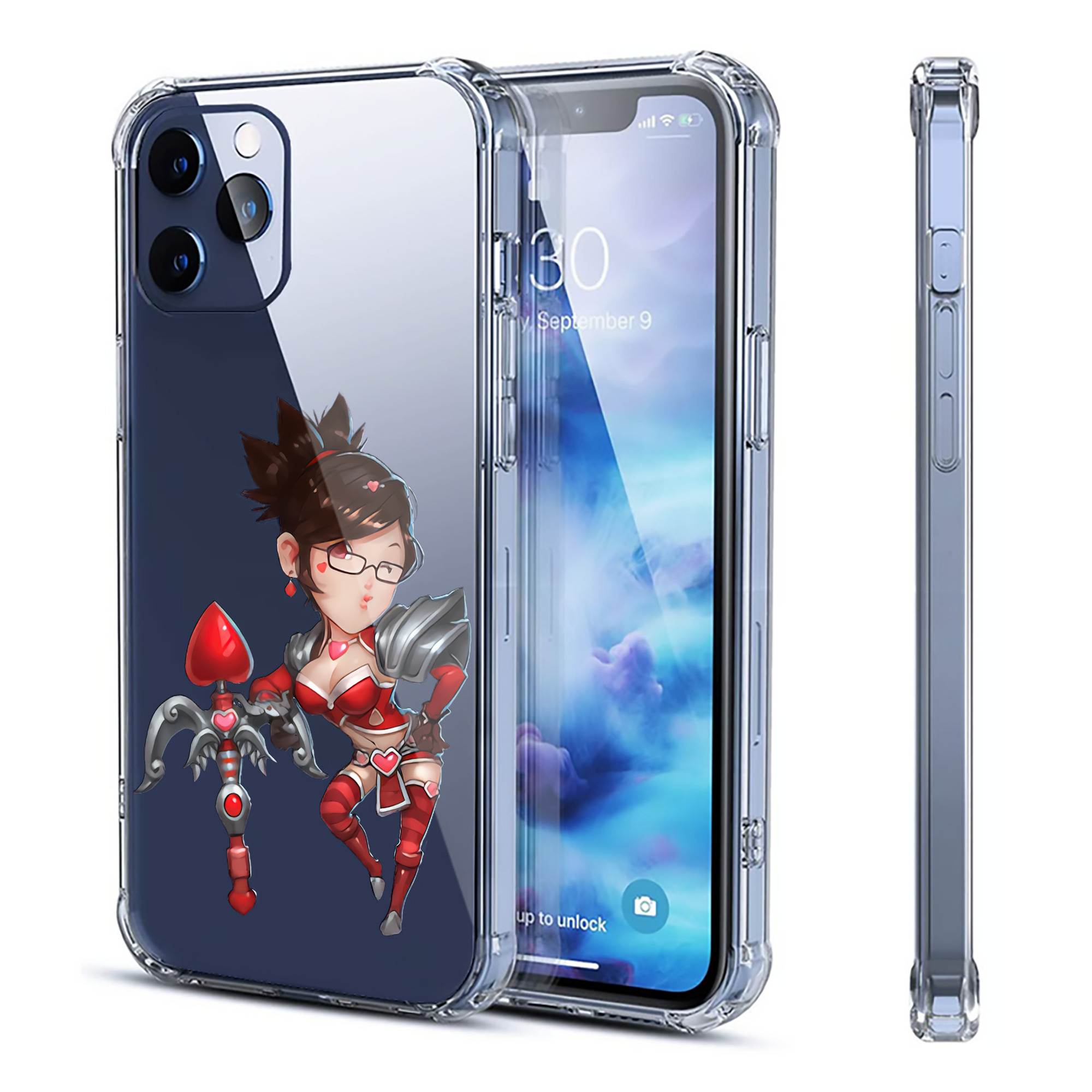 （画像用） リーグ・オブ・レジェンド League of Legends LOL 【iPhone 12シリーズ対応】透明スマホケース（クリアソフトケース）